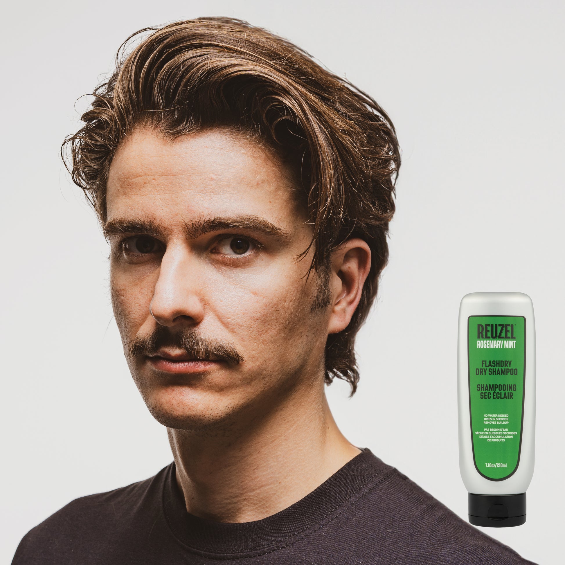 Reuzel Germany FLASHDRY Dry Shampoo, designed for quick hair refreshment and oil absorption.